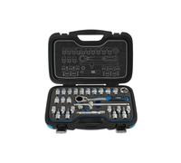 Laser Tools Go fino A Presa Set 1.3cmD 28pc 10 A 27mm Esagonale & Torx Bit 7054