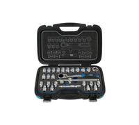 Laser Tools Go fino A Presa Set 1.3cmD 28pc 10 A 27mm Esagonale & Torx Bit 7054