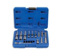 Laser Tools Professionale Parete Sottile Splendore Presa Set 0.6cmD, 1cmD 18pc