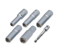Laser Tools Profondo Magnetico Prese Set Con Potenza Punta Adattatore 1cmD 6pc