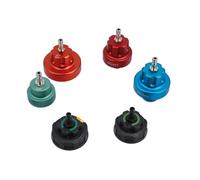 Laser Tools Raffreddamento Pressione Test Tappo Set 6pc - per Ev / Hybrid / Ice