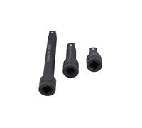 Laser Tools Set Barra Estensione Impatto 3 Pezzi 1in 100 150 300mm 8600