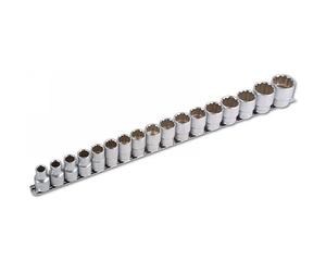 Laser Tools Set Bussole 1.3cmD 17pc Bi-Esagonale 10 A 30mm su Un Presa Rail 3502