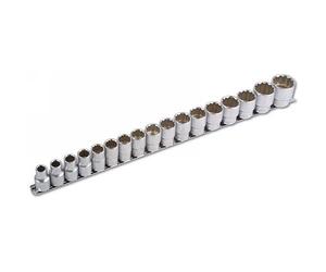 Laser Tools Set Bussole 1.3cmD 17pc Bi-Esagonale 10 A 30mm su Un Presa Rail 3502