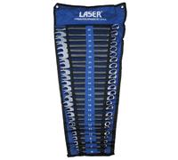 Laser Tools Set Chiavi Combinazione 25pz 6-32mm 6396
