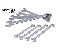 Laser Tools Set Chiavi Combinazione 8-19mm 8pz Bi-Hex 50° Anniversario 9264