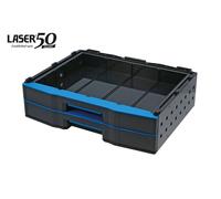 Laser Tools Sistema Di Archiviazione Impilabile Con 2 Cassetti 9285