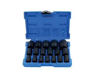 Laser Tools Standard Impact Presa Set 1.3cmD 18pc Singolo Esagono 10 A 32mm 6648