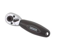 Laser Tools Stubby Rachetta E Cacciavite A Bit 1/4"D 3723