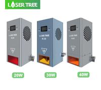 LASER TREE 40W 30W 20W Air Assist TTL Modulo laser a luce blu, incisore CNC ad alta precisione per legno/MDF/acrilico nero, strumento fai da te