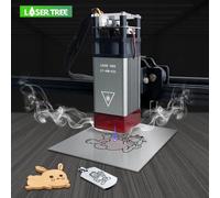 LASER TREE 450nm 40W Testa per incisore laser TTL Modulo laser a luce blu per macchina da taglio per incisione Strumenti per la lavorazione del legno fai da te