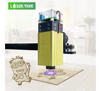 LASER TREE 450nm 5W 4W Modulo TTL Messa a fuoco regolabile Testa laser per taglierina per incisore laser CNC Strumenti e accessori per la lavorazione del legno