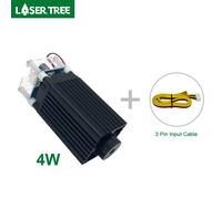 LASER TREE 4W 5W 10W Modulo laser TTL PWM Testa laser a luce blu per incisore laser taglierina Strumenti fai da te per legno