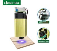 LASER TREE 4W 5W Modulo laser CNC 450nm TTL Luce blu con scheda adattatore di interfaccia per macchina per incisione laser LT-20W-A