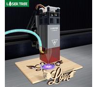 LASER TREE 4W 5W Testa laser a potenza ottica 450nm Luce blu TTL Modulo PWM per incisore laser Taglio del legno Strumenti di lavorazione del legno fai da te