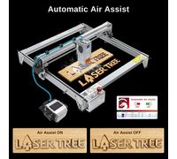 LASER TREE K1 PRO Incisore laser con modulo laser 30W 40W Air Assist Macchina da taglio per incisione su legno Area per la lavorazione del legno 400X400mm