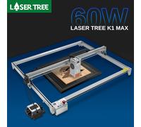 LASER TREE K1MAX Incisore laser con modulo laser da 60 W Modulo di potenza regolabile da 20 W 40 W Macchina da taglio per incisione Strumento per la lavorazione del legno