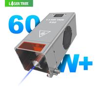 LASER TREE K60 60W modulo Laser di potenza ottica con Air Assist 450nm TTL luce blu per incisione CNC taglio legno strumenti fai da te