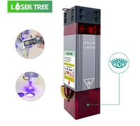 LASER TREE Modulo laser da 80 W con assistenza aerea Potenza ottica da 10 W Testa laser TTL a luce blu per macchine utensili da taglio per incisione CNC LT-10W-AA-PRO-12V