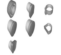 Laser Tube Mount 60mm Adjustable Holder for 50W Chinese Laser Systems