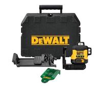 DeWalt DCLE34031N-XJ Laser autolivellante a linee incrociate 3x360° raggio verde 18 Volt senza batterie e caricabatterie