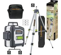 Laserliner 036.299E CompactPlane-Laser 3G Set 150 Laser tridimensionale incl. c