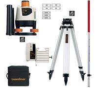 Laserliner BeamControl-Master 120 026.04.00A - Laser rotante con cavalletto e stadia
