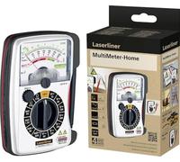 Laserliner Multimetro analogico Home per casa e hobby, misurazione di tensione, corrente e resistenza, tester di batteria, grande scala con regolazione zero