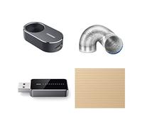 LaserPecker L2 Set di Accessori, Adattatore Bluetooth + Modulo OperativoBatch + Tubo di Scarico + Piastra di Taglio, Accessorio per Macchina per Incisione Laser, esclusivo per LaserPecker 2