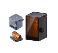 LaserPecker LP2 Incisore Laser Portatile 5W 450nm, Macchina di Garvure Laser Blu di Sicurezza Classe 1, Precisione 0,05mm per Legno/Pelle/Tessuto/Metallo/DIY - Pro con Purificatore d'aria