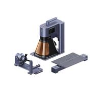 LaserPecker LP5 20W Macchina per Incisione Laser Doppio Fibra Diodo, Macchina per Incisione e Taglio Laser 2 in 1 Incisore Laser per Quasi Tutti i Materiali con Estensione Scorrevole & Rotante