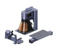 LaserPecker LP5 20W Macchina per Incisione Laser Doppio Fibra Diodo, Macchina per Incisione e Taglio Laser 2 in 1 Incisore Laser per Quasi Tutti i Materiali con Estensione Scorrevole & Rotante(Deluxe)