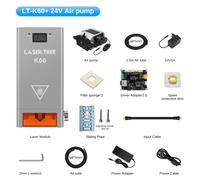 LASERTREE K60 Laser Module Head 60W Optical Power for DIY Engraving Cutting Tool