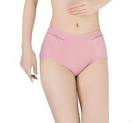 LaseVe Donna Vita Alta Elasticizzato Mutandine con Tasca Segreta Morbido Slip Traspirante Biancheria Intima Confezione 3/6 (Color : 3 Pack, Size : XL)