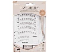 Kiss Lash Atelier Set extension ciglia preposizionate – durata fino a 7 giorni – 46/36 ciglia