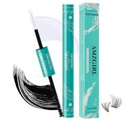Lash Bond e Seal Ciglia Cluster Colla House of Lash Mascara Wall Glue 12ml Lunga Durata 72 Ore Nero + Eyelash Seal 2 in 1 Fai Da Te (Yumao)