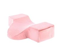 Lash Extension Pillow, Eyelash Bed Cushion, Neck Support Pillow, Flannel & High-Resilience Cotton, Comfortable Support, Beauty Salon Supplies, 19.69 X 7.87 X 4.72 inch