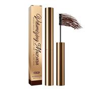 Lash Lengthening Mascara, Waterproof Volume Brush, Long Tool with No-Flake Style, Mascara for Women Beginner, Eye Aid, Practical Support for Home Salon Travel Dating Wedding Party Birthday Event