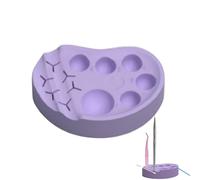 Lash Lift Lotion Palette | 6,5 x 6 x 1,5 cm, tavolozza riutilizzabile per sopracciglia, palette di trucco in silicone, contenitore multifunzione per il sollevamento delle ciglia