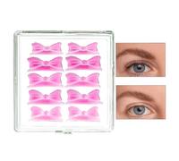 Lash Lift Pads, 5 paia di scudo Lash Lift a forma di bow shape, Soft Eyelash Pads, Self-Adhesive Eyelashes Makeup Tool, Lash Perm Rods, Eyelash Curler Tool for Curling, Comfort & Durable for