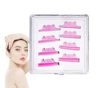 Lash Lift Rods, Eyelash Perm Pads, Lash Lift Curler, Lash Lifting Pads, Reusable Eyelash Perming Curler Tools 4 Pair Silicone Lash Lift Rods for Lash Extensions or Eyelash Curling