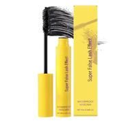 Lash Mascara, 10 ml Water-Resistant Eye, Compact Waterproof Long-Lasting Lash Tool, Smudge-Proof Makeup for Outdoor, Traveling, School, Home, Natural Volume Length Curl,