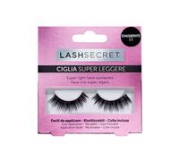 Lash Secret Exaggerate - Ciglia Finte Riutilizzabili Super Leggere - Volume Extra - Facili da Applicare, Colla Inclusa - Exaggerate 22