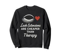 Lash Tech Artist Boss Life Extensions Colla Tweeze Slay Felpa