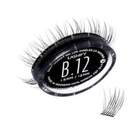 Lashify | Ricarica per extension ciglia Gossamer Bold fai da te 12 mm, nero, ciglia finte facili per un aspetto naturale