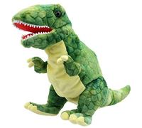 Lashuma T - Rex, bambola da teatro a forma di dinosauro verde, 28 cm