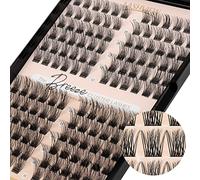 LASHVIEW Lash Clusters 144 Pz Cluster Lashes DIY Cluster Estensioni delle ciglia Mega Volume Riutilizzabili Singole Lashes Cluster Volume Look Super Thin Band & Soft (Volume, D-10-16mix)