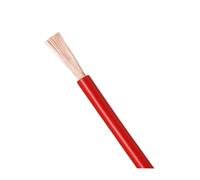 Lasitech 1/2/5/10/20m Filo di Rame Cavo Rosso Prolunga Elettrico in PVC Morbido Cavi Elettrici Audio for Altoparlanti for Auto Potenza A Batteria(Red 1m,8 AWG)