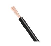 Lasitech 1/2/5/10/20m Filo di Rame Nero Cavo Prolunga Elettrico in PVC Morbido Altoparlante Audio Cavi Elettrici for Auto Alimentazione A Batteria(Black 2m,8 AWG)