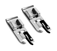 Lasitech 1/2 Piedino for Macchina da Cucire Overlock SA135 Adatto a Tutti i Modelli con Attacco Basso Snap-On Singer Brother Babylock ECC. 7YJ222(2 PCS)